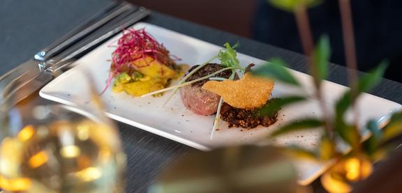 Vorspeisen Variation auf einem Tisch.